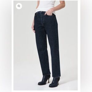 Agolde 90’s Pinch Waist High Rise Straight in Pendulum size 26